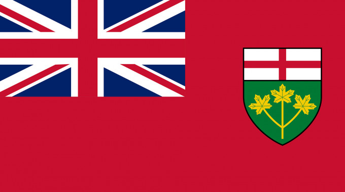 Ontario Flag